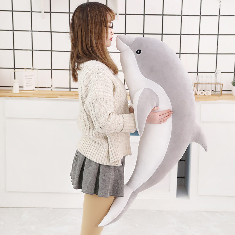 Dolphin Giant Stuffed Animals plush toy - Goods Shopi