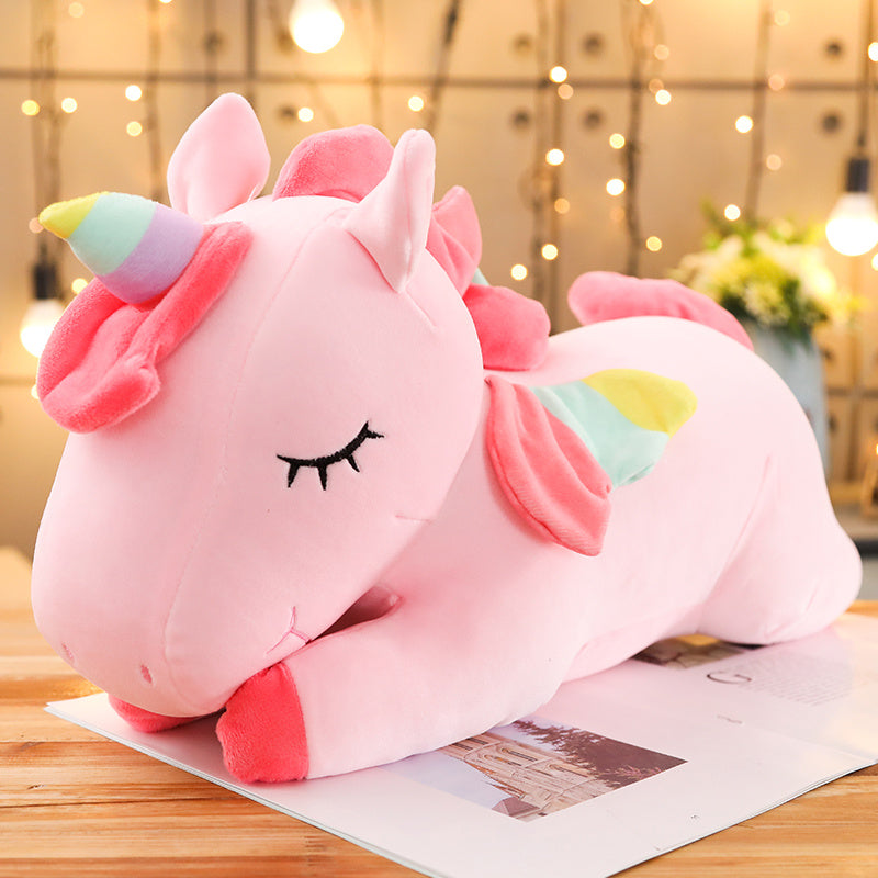 Giant Unicorn Stuffed Animal Plush Toy Soft Dolls - Goods Shopi