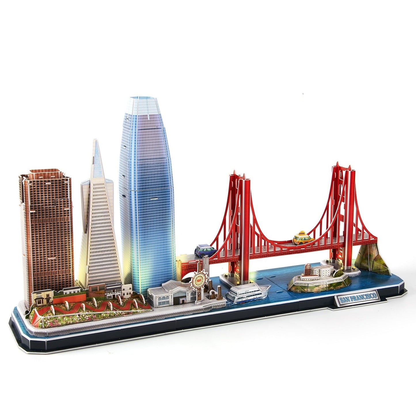 LED 3D Puzzles San Francisco Model Kits