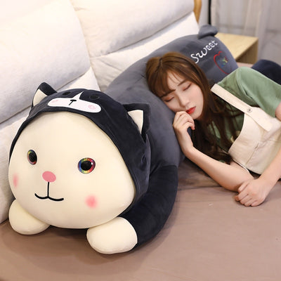 Kawaii Cat Plush Toys Stuffed Animal Soft Pillow
