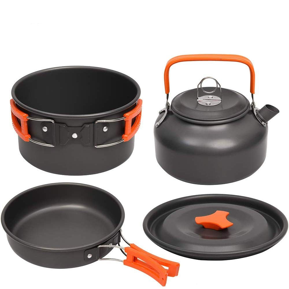 Outdoor Camping Aluminum Cookware Set