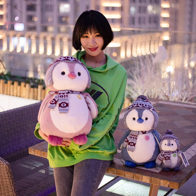 Kawaii Giant Stuffed Animal Soft Penguin Plush Toy
