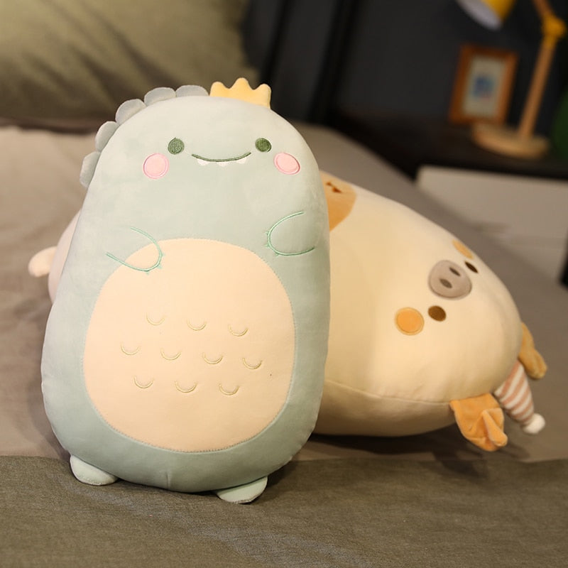 Cute Giant Stuffed Animal  Bear Penguin Dino Pig Plush Toy