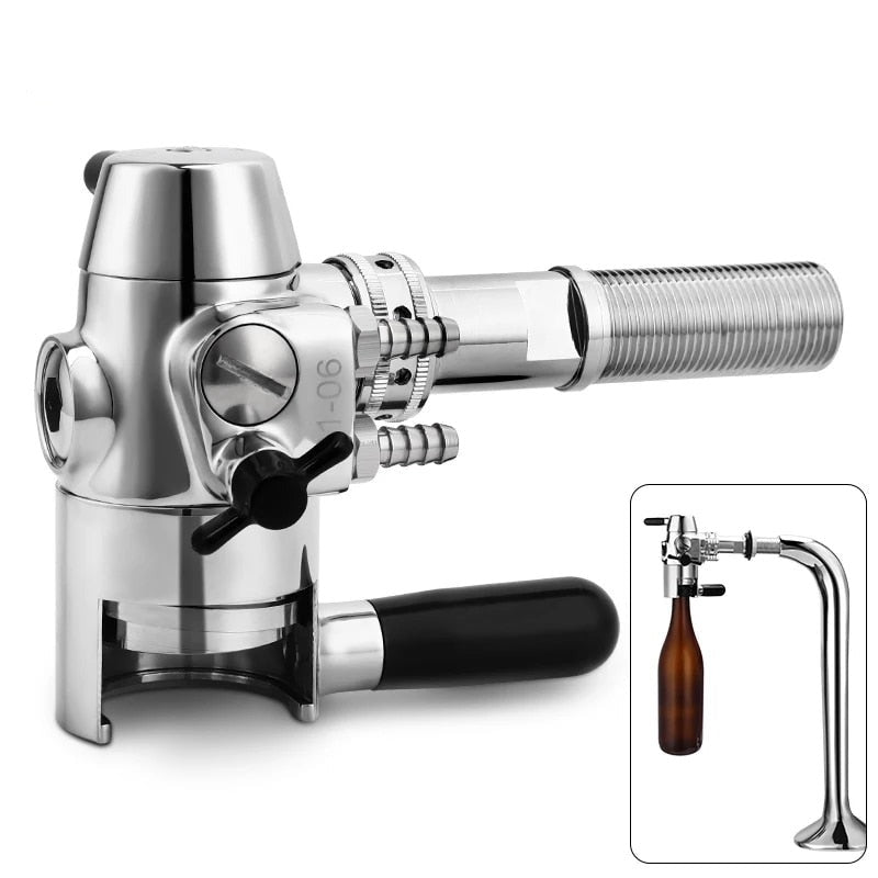 counter pressure bottle filler