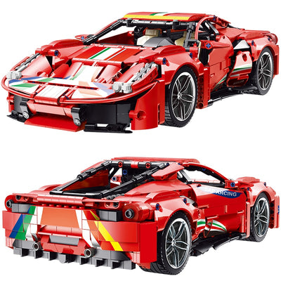 Sport Car Building Blocks  Model Bricks Toys