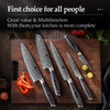Damascus Steel 5PCS Kitchen Knives Set