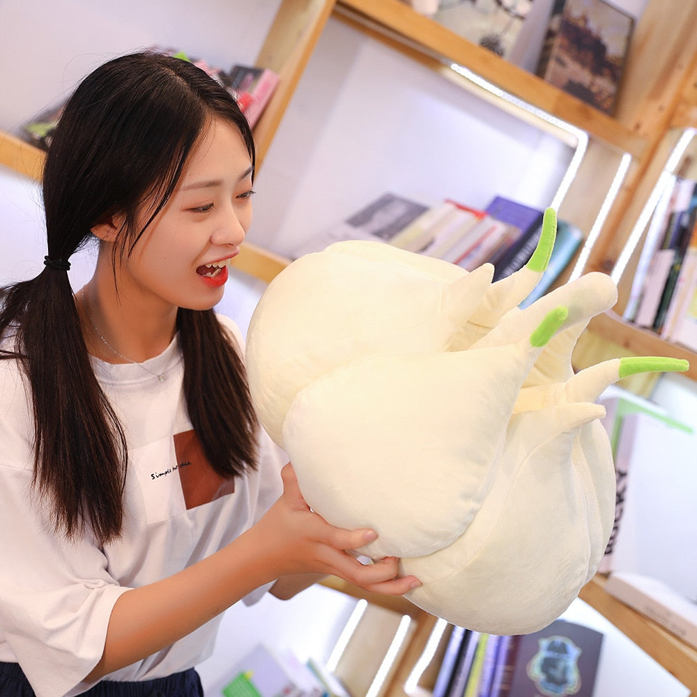 Giant Stuffed Garlic Plush Toys Pillow