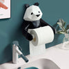 Panda Toilet paper holder Wall Mounted Bathroom Decoration