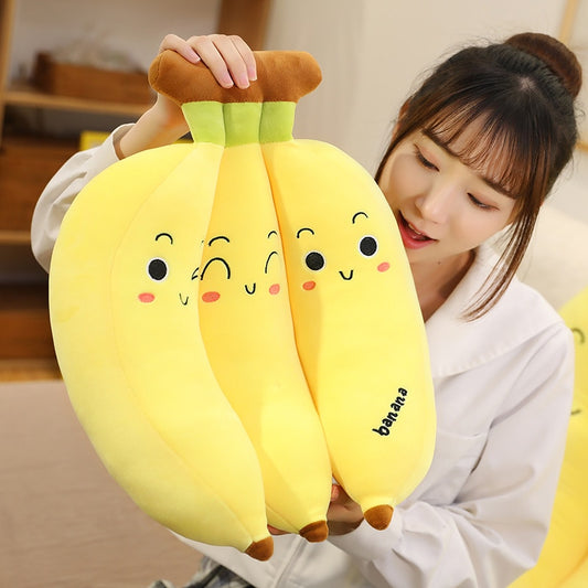 Kawaii Giant Banana Plush Toy Stuffed