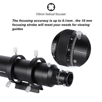 60mm Guide  Finderscope for Monocular Astronomy Telescope