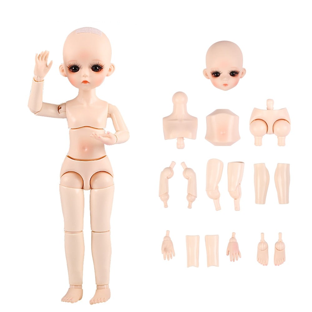 BJD Naked 30cm Ball Jointed Doll  Without Outfits