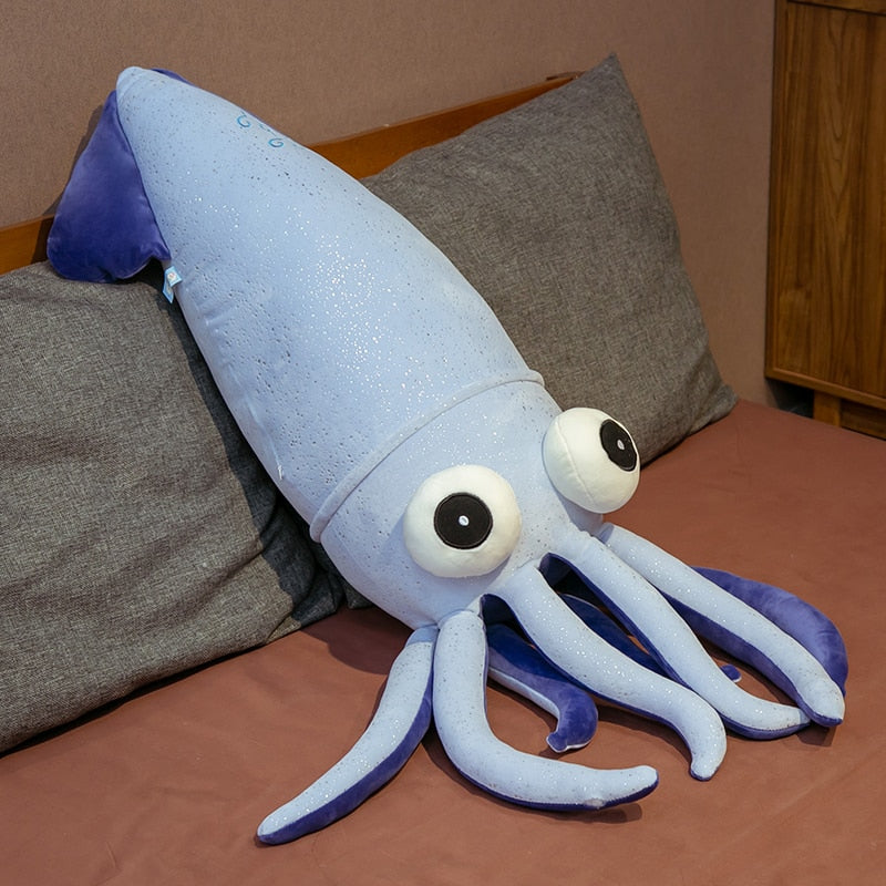 Giant Squid Stuffed Animals Plush toy Pillow