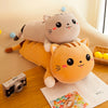 Giant cat pillow plush toy squishy stuffed - Goods Shopi