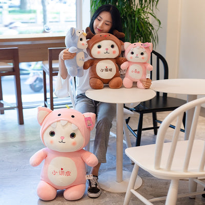 Kawaii Giant Cat Stuffed Animals Plush Toys Squishy - Goods Shopi