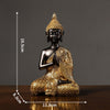 Gold Black Buddha Statue Home Decor