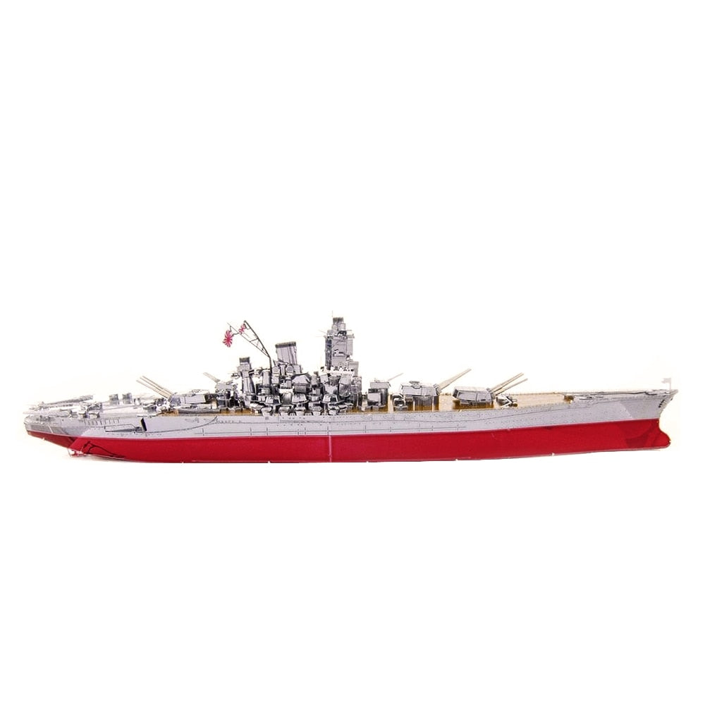 Metal 3D Puzzle  Yamato Battleship Building Kits