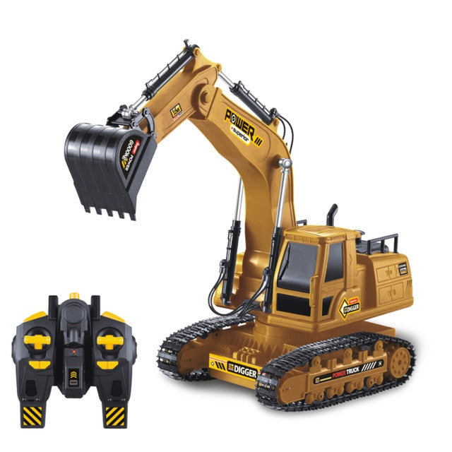 Rc Truck Bulldozer Excavator Dumper 1/16 2.4G - Goods Shopi