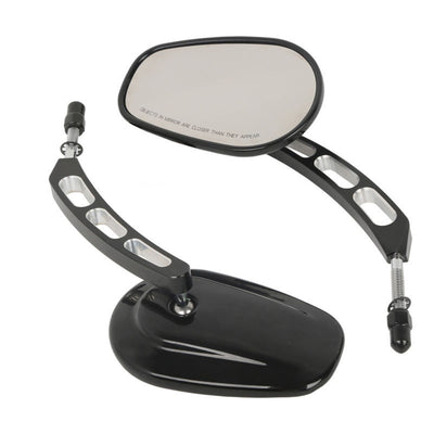8mm Harley Rear View Side Mirrors