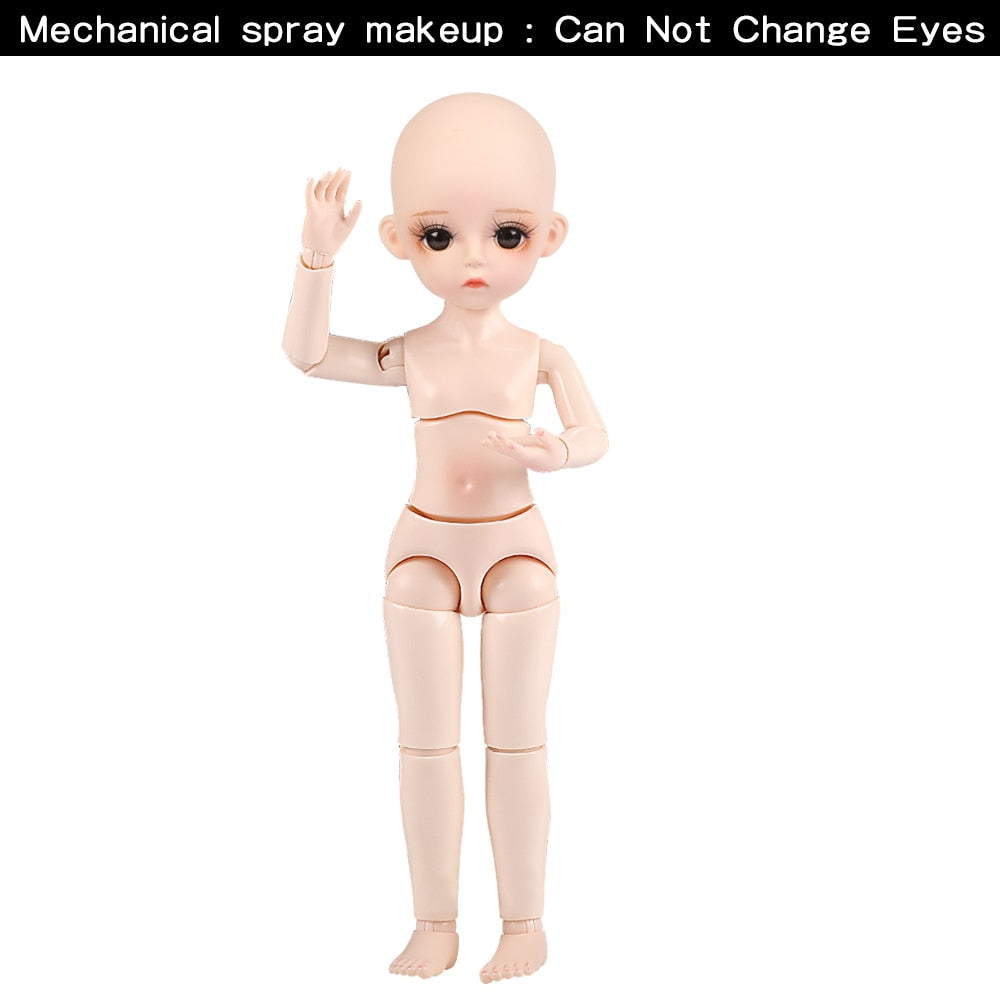 BJD Naked 30cm Ball Jointed Doll  Without Outfits