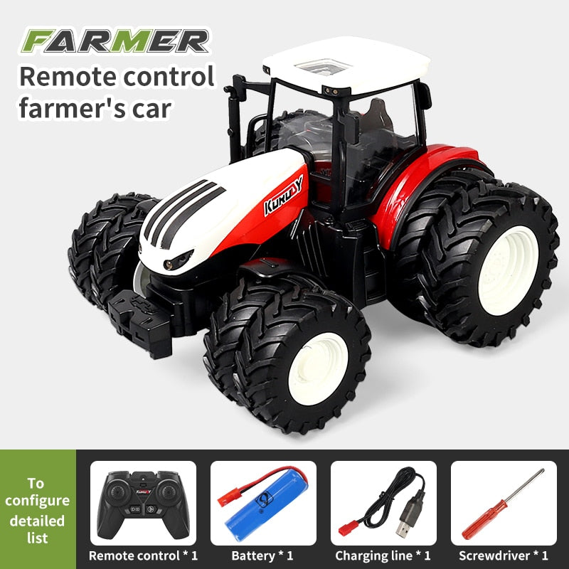 Remote Control RC Tractor Farm Truck