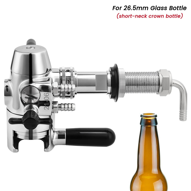 counter pressure bottle filler