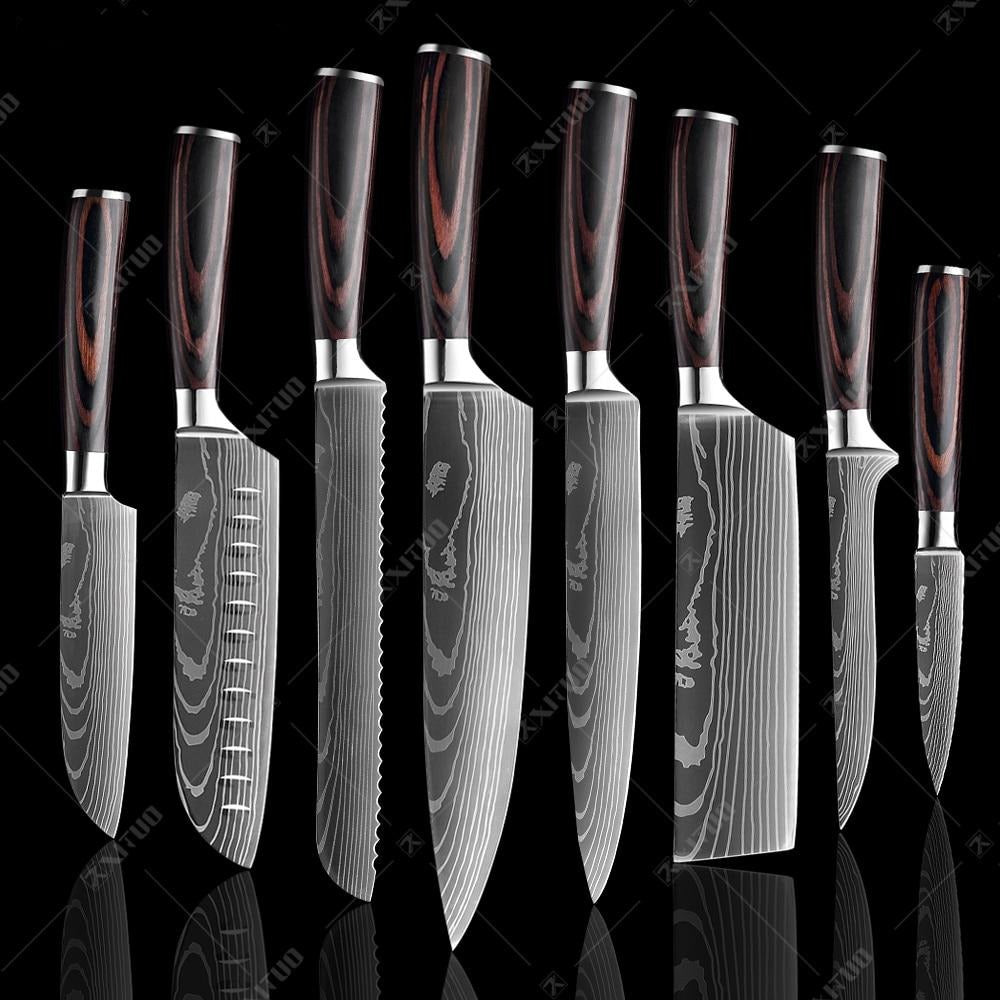 Nice kitchen knives set