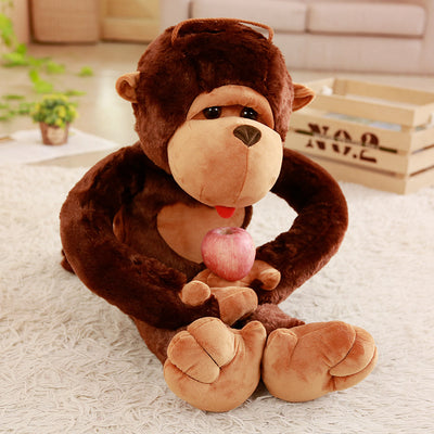 Giant monkey stuffed animal Gibbon Orangutan plush toy - Goods Shopi