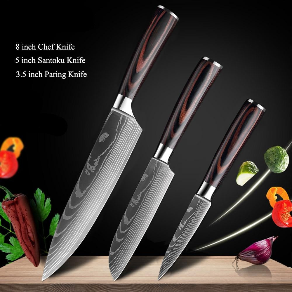 Nice kitchen knives set