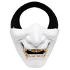 Half Face Mask Samurai Airsoft Paintball