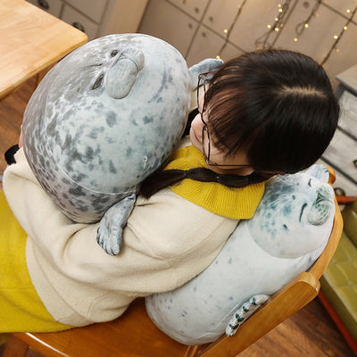 Giant Stuffed Animal  Sea Lion Plush Toy Pillow