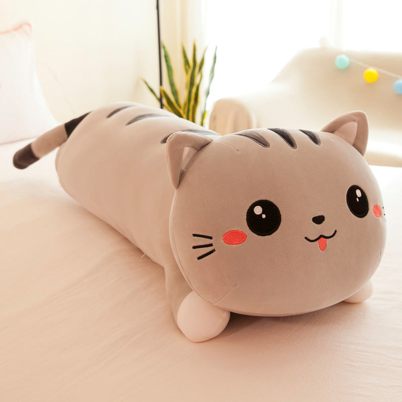 Giant cat pillow plush toy squishy stuffed - Goods Shopi