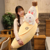 Cute Giant Banana Plush Toy Stuffed Animal Soft  Pillow