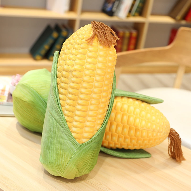 Giant Stuffed Corn Plush Pillow