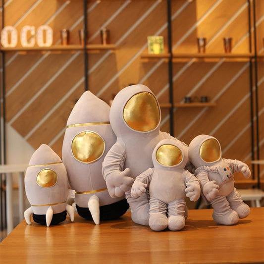 Rocket Astronaut Plush Toys Stuffed