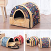 Comfortable Foldable Cat Bed House 