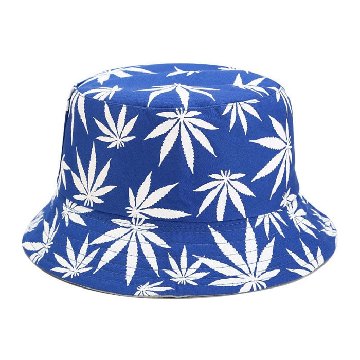 Bucket Hat Leaf Fishing Caps