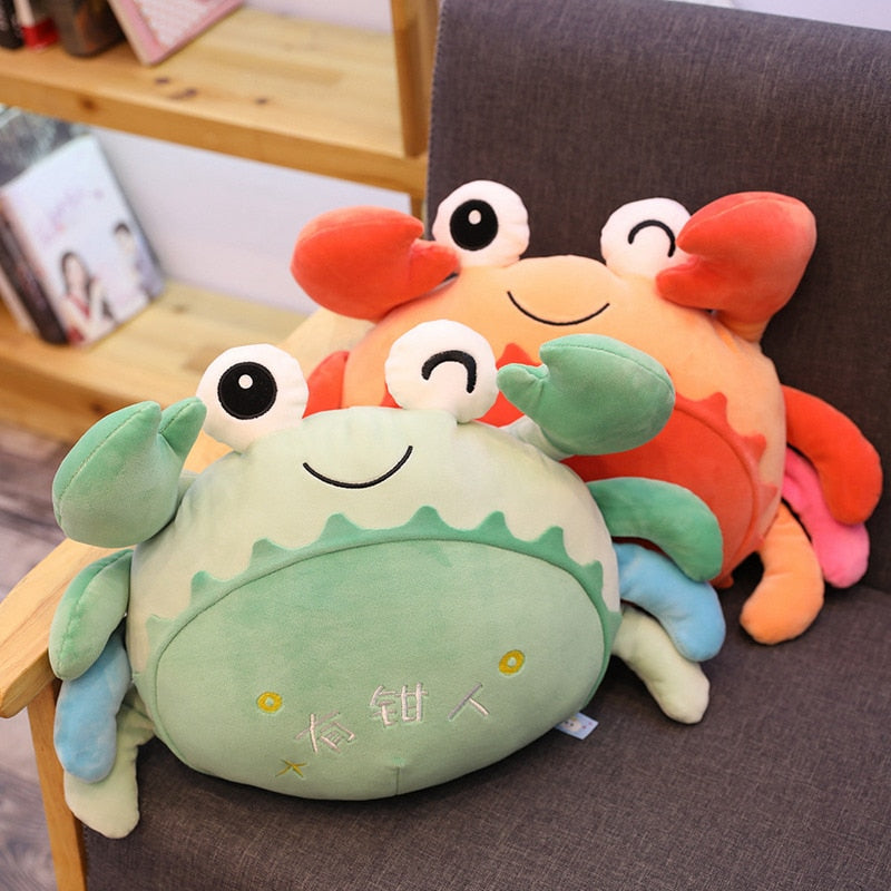 Cute Giant Stuffed  Crab Plush Pillows 