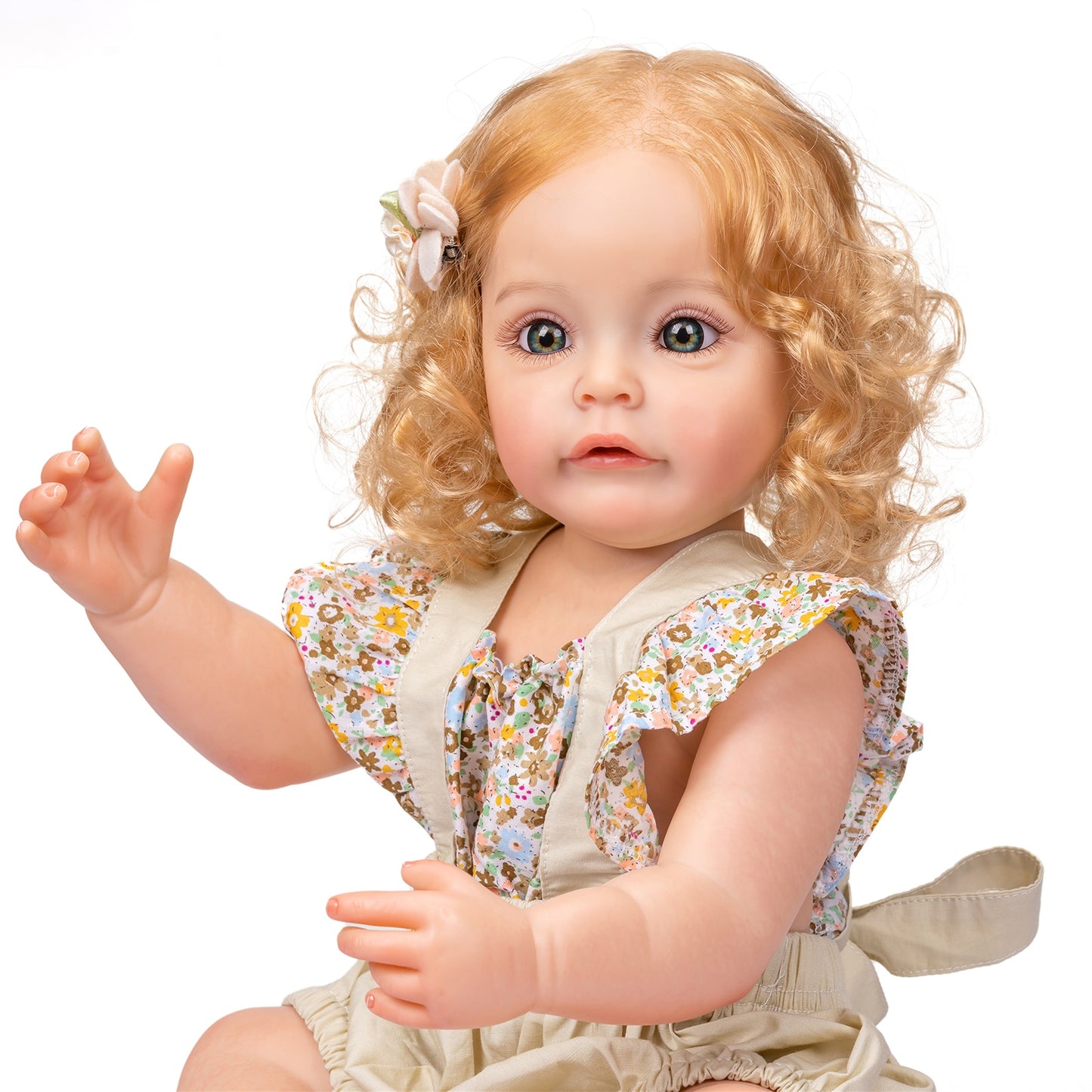 Cute 55CM  Reborn Toddler Girl Dolls