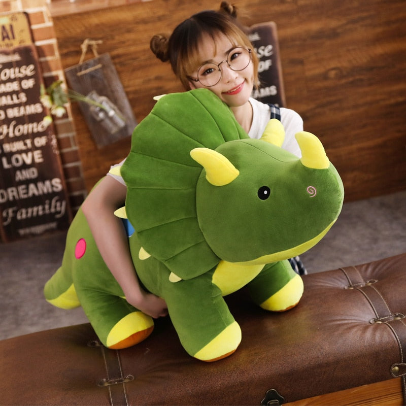 Triceratops Dinosaur Giant stuffed animals Plush Toy - Goods Shopi