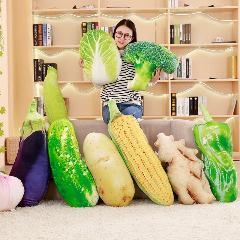 Giant Vegetables Stuffed Plush Toys