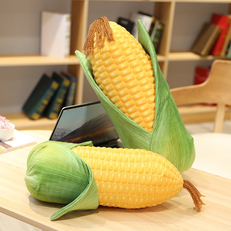 Giant Stuffed Corn Plush Pillow