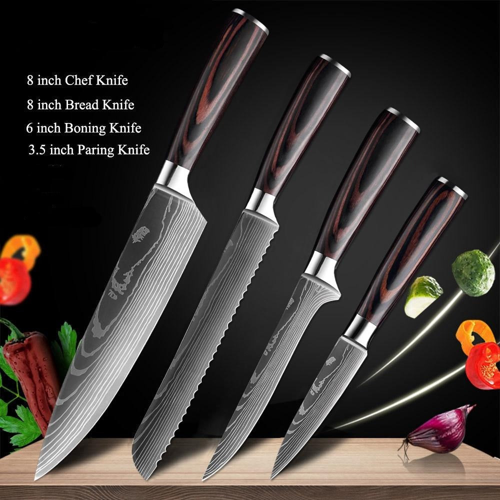 Nice kitchen knives set