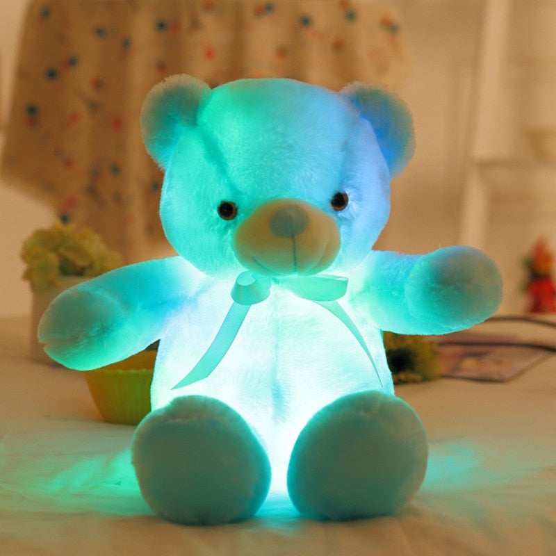 Teddy Bear Stuffed Animals Light Up  Plush Toy