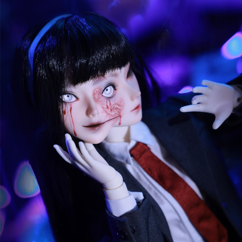 BJD Resin 1/4 Quadratic two faces Doll