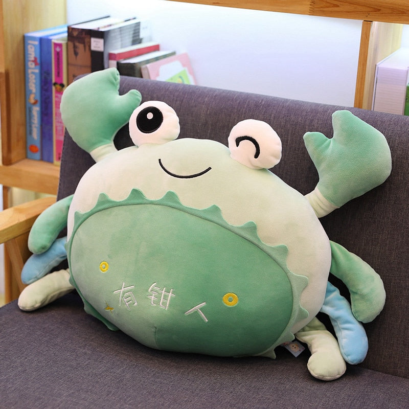 Cute Giant Stuffed  Crab Plush Pillows 