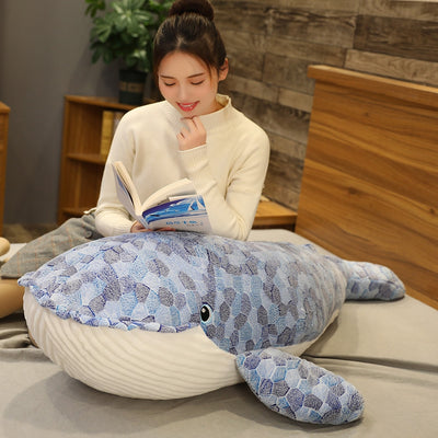 Giant stuffed animals Blue Whale Plush Toy - Goods Shopi