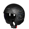 Open Face Retro  Motorcycle Helmet - Goods Shopi