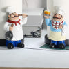 kitchen decor Paper Towel Holder Figurines Chef - Goods Shopi
