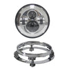 Led Headlight Fog Spot Lamps Chrome 7" inch - Goods Shopi