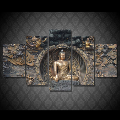 Buddha statue Printing wall art - Goods Shopi